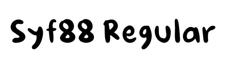 Syf88 Regular  لخطوط تنزيل