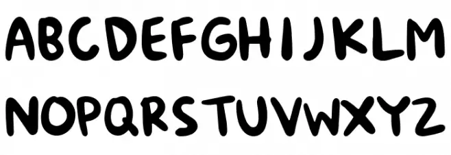 Syf88 Regular 字体 大写