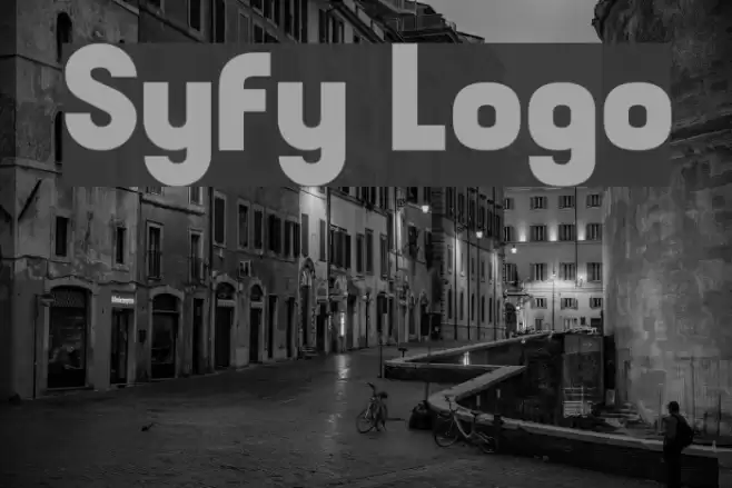 Syfy Logo Font examples