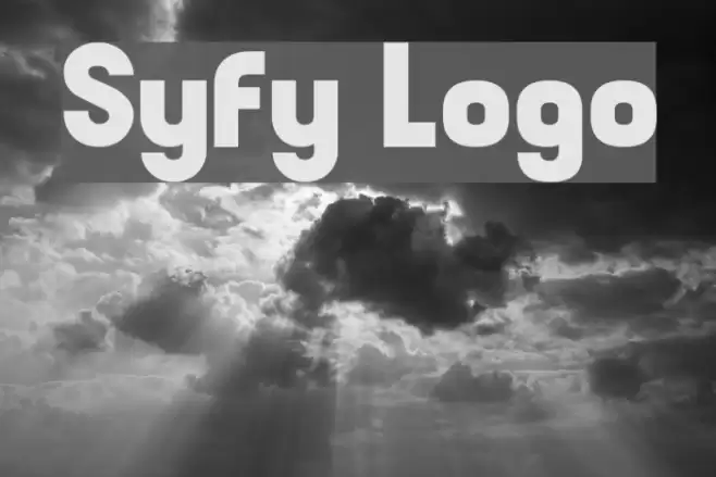 Syfy Logo Font examples
