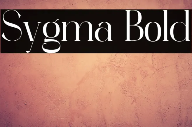 Sygma Bold Example 3