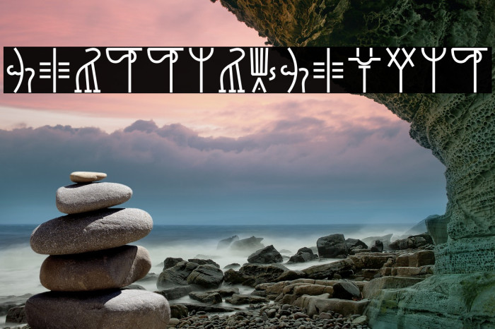 Syilloic Symbol Font examples