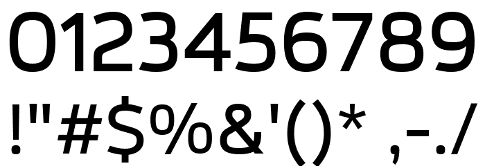 Syke Regular Font OTHER CHARS