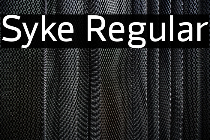 Syke Regular Example 3