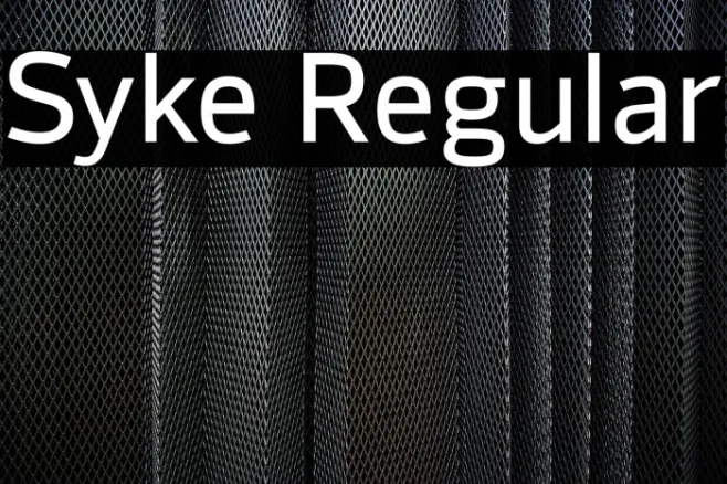 Syke Regular Example 3