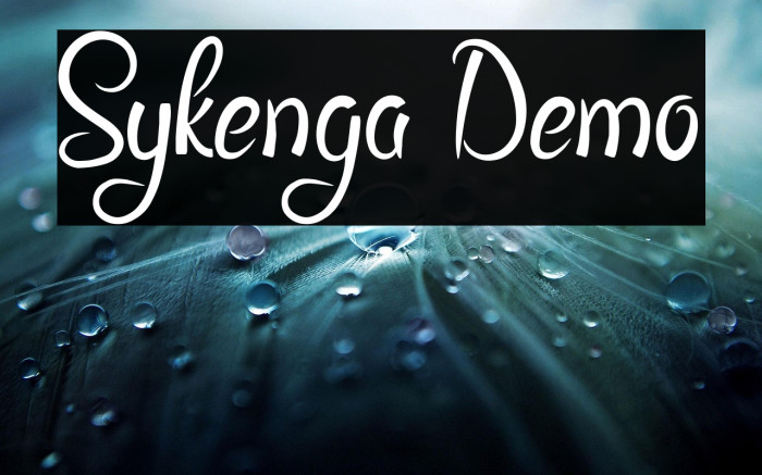 Sykenga Demo Example 1