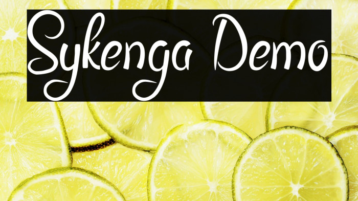 Sykenga Demo Example 2