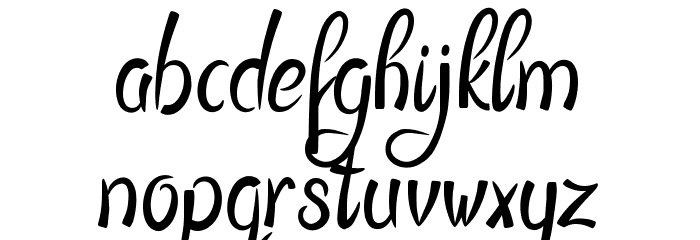 Sykenga Demo Font LOWERCASE