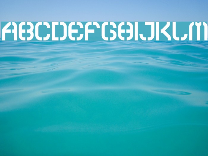 Sylar Stencil Font examples