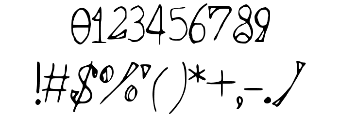 Syllabus Font OTHER CHARS