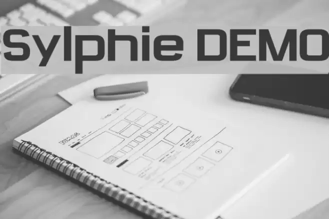 Sylphie DEMO Font examples