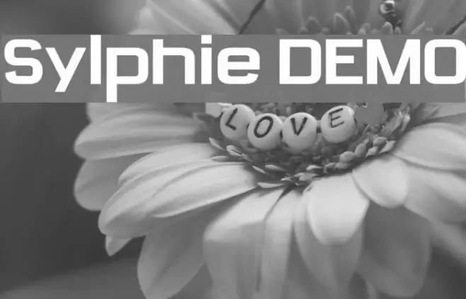 Sylphie DEMO Font examples