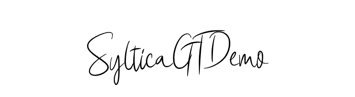 Syltica GT Demo  Free Fonts Download