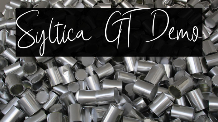 Syltica GT Demo Example 2