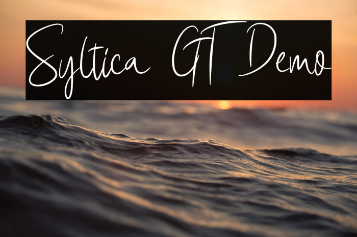 Syltica GT Demo Example 3