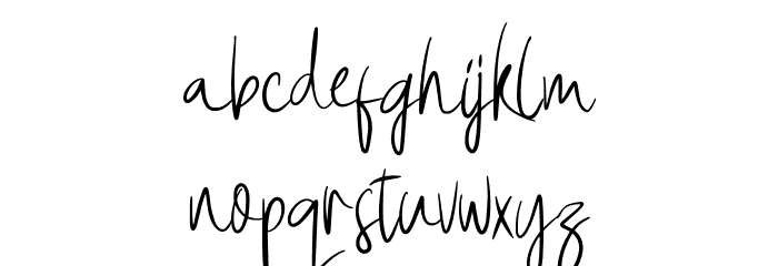 Syltica GT Demo Font LOWERCASE