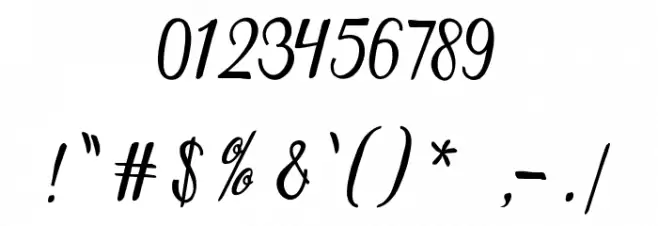 Sylvanna फ़ॉन्ट अन्य घर का काम