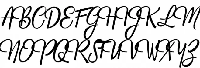 Sylvanna फ़ॉन्ट अपरकेस