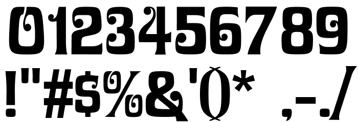 Sylvar Font OTHER CHARS