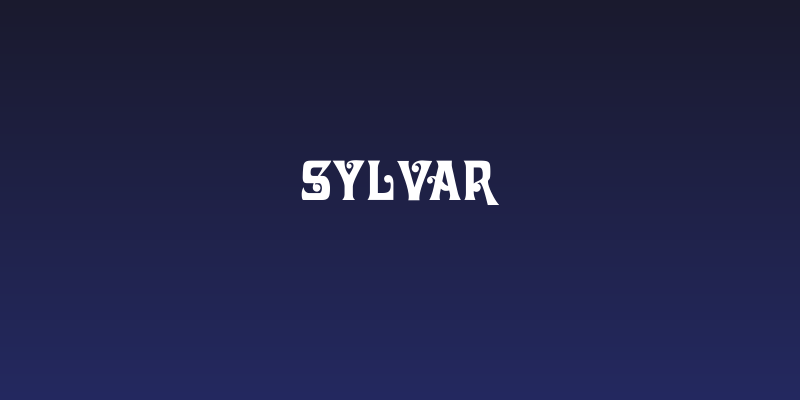 Sylvar Social Header