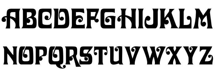 Sylvar Font LOWERCASE