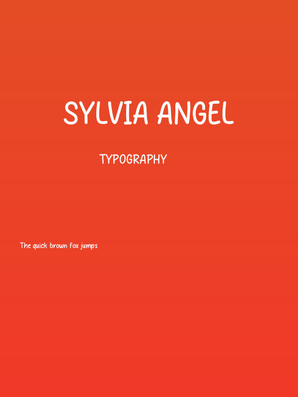 Sylvia Angel Poster