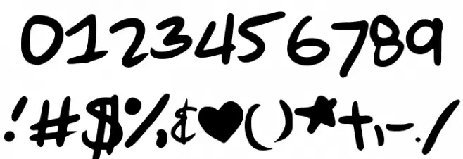 Sylviaanne Font OTHER CHARS