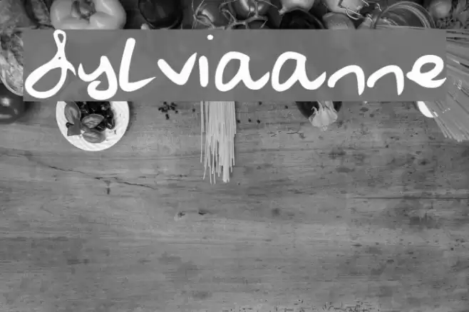 Sylviaanne Font examples