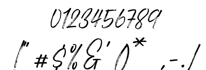 Sylwan FREE Font OTHER CHARS