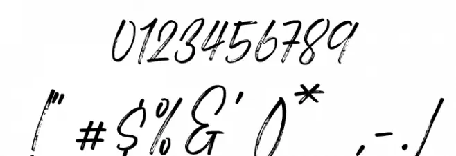 SylwanFREE Font OTHER CHARS