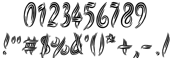 Symbiopsy Font OTHER CHARS