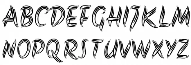 Symbiopsy Schriftart Groß