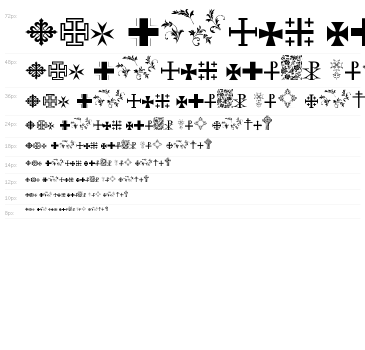 SymbolCrucifix Waterfall