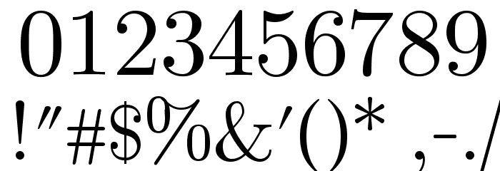Symbola Font OTHER CHARS