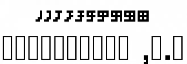 Symbolica Font OTHER CHARS