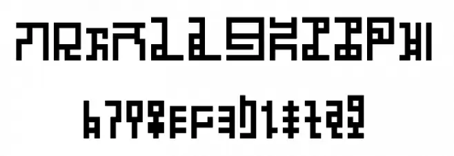 Symbolica 字体 大写