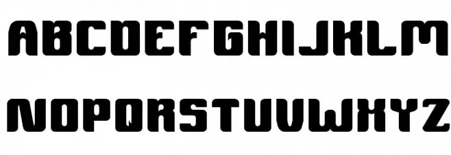 Symbolism Polices MAJUSCULES