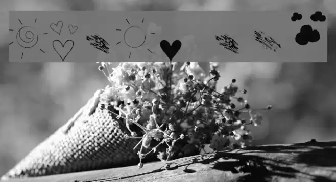 Symbols Font Font examples