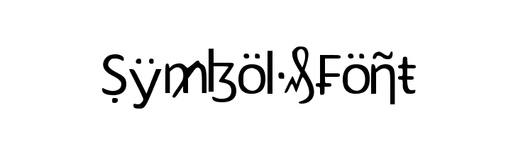 SymbolsFont  font caratteri gratis