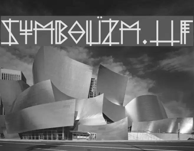 Symbolïzm.ttf Font examples
