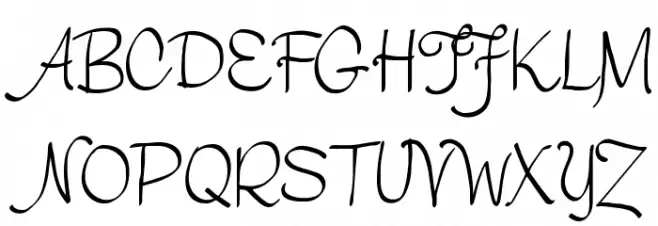 SymcaPersonalUse Schriftart Groß