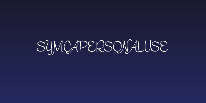 SymcaPersonalUse Social Header