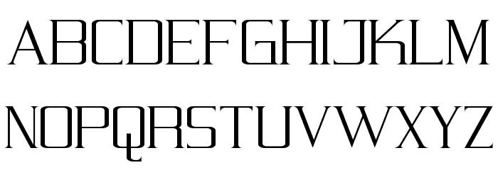 Symmetre Font Litere mari