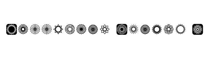 Symmetric Things 2 Шрифта