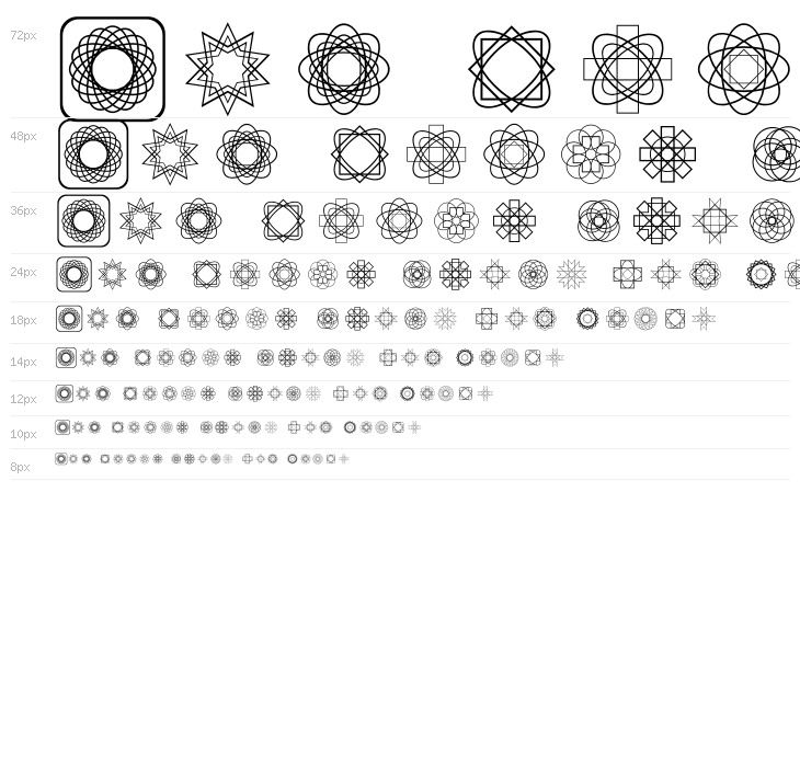 Symmetric Things Waterfall