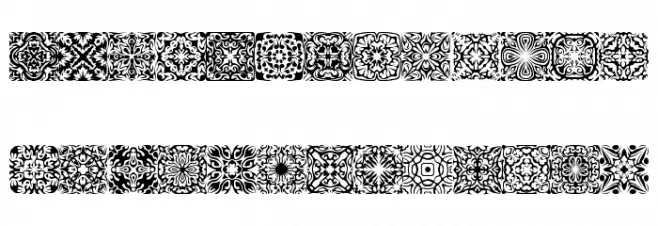 Symmetry BRK Schriftart Groß