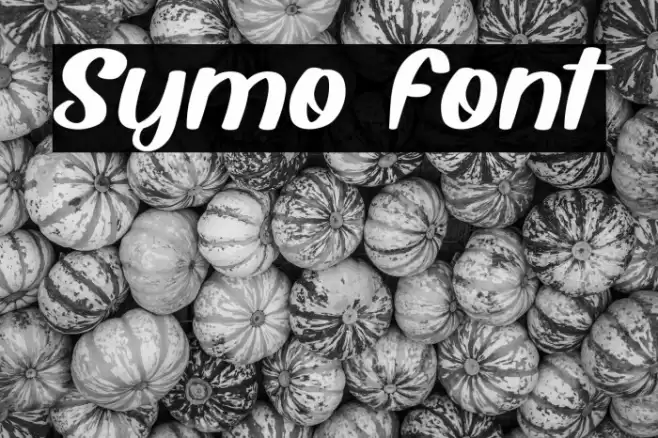 Symo Font examples