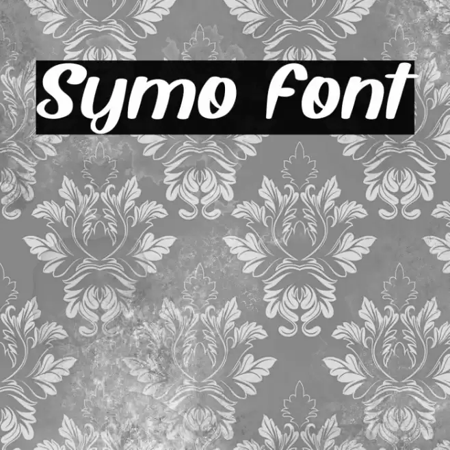 Symo Font examples