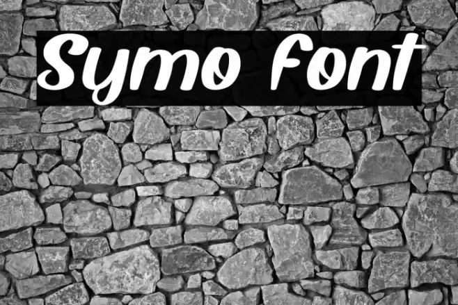 Symo Font examples