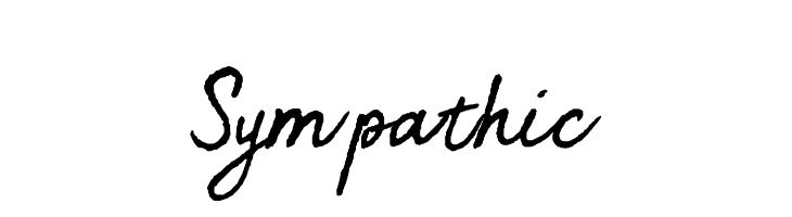 Sympathic  Frei Schriftart Herunterladen